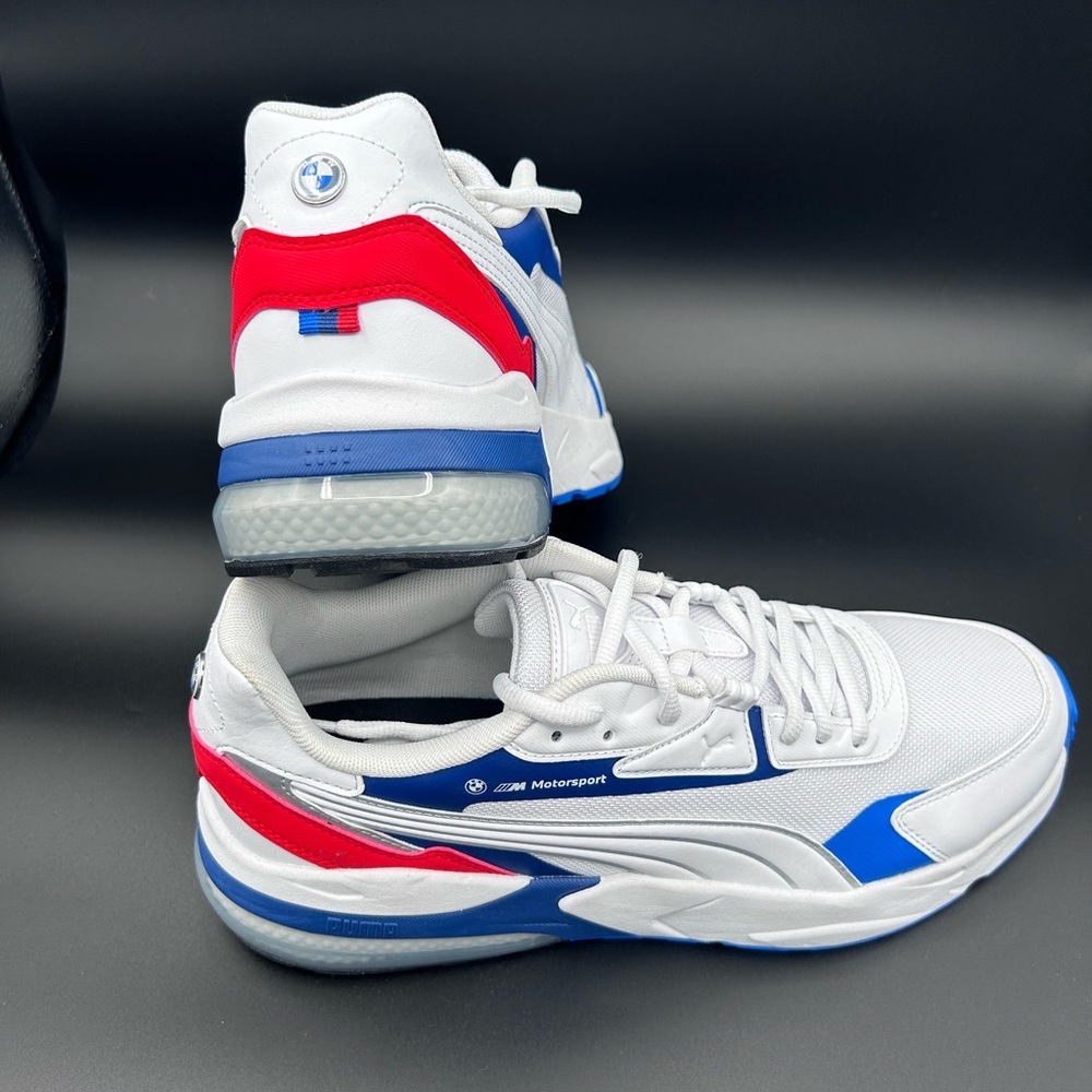 NWOT PUMA x BMW Motorsports Sneakers Red/White/Blue
Men's US 12
